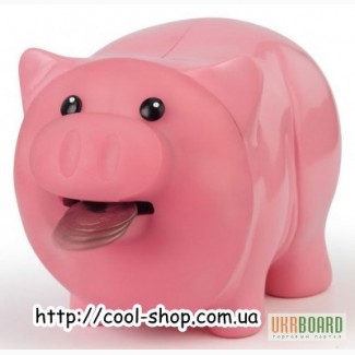 Копилка «Жующая Свинка», купить копилку в Интернет магазине, оригинальная копилка свинка