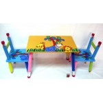 Продажа ярких детских столиков с 2-мя стульчиками МДФ