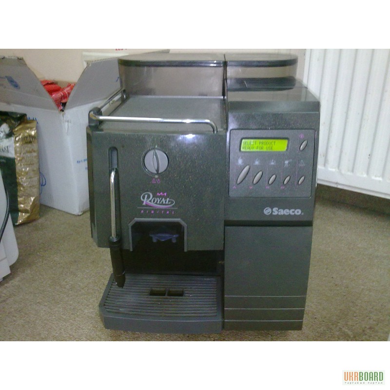 Зерновая автоматическаая кофемашина (кофеварка) Saeco Royal Digital