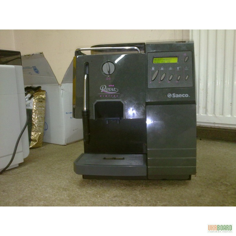 Фото 2. Зерновая автоматическаая кофемашина (кофеварка) Saeco Royal Digital