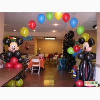 Оформление воздушными шариками детских праздников. Эйфория