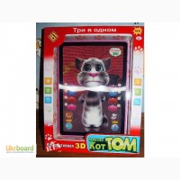 Говорящая игрушка - интерактивный планшет 3D Кот Том