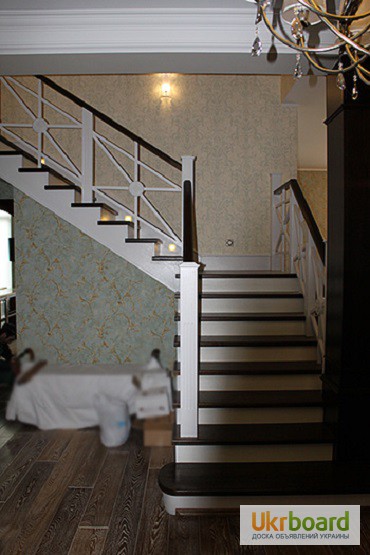 Фото 12. Деревянные лестницы из дуба/ясеня. Обшивка бетонных лестниц. Качественно, доступные цены