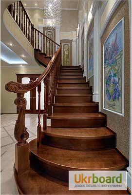Фото 7. Деревянные лестницы из дуба/ясеня. Обшивка бетонных лестниц. Качественно, доступные цены
