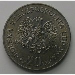 Польша 20 злотых 1976 год НОВАТКО