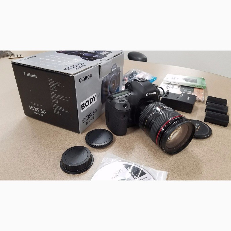 Фото 2. Canon EOS 5D Mark III DSLR-камера с объективом 24-105 мм