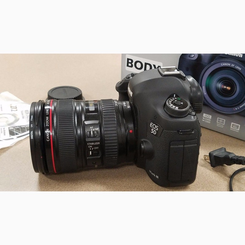 Фото 6. Canon EOS 5D Mark III DSLR-камера с объективом 24-105 мм
