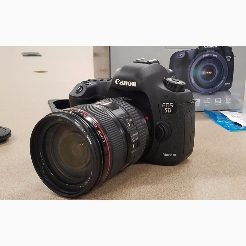 Фото 7. Canon EOS 5D Mark III DSLR-камера с объективом 24-105 мм