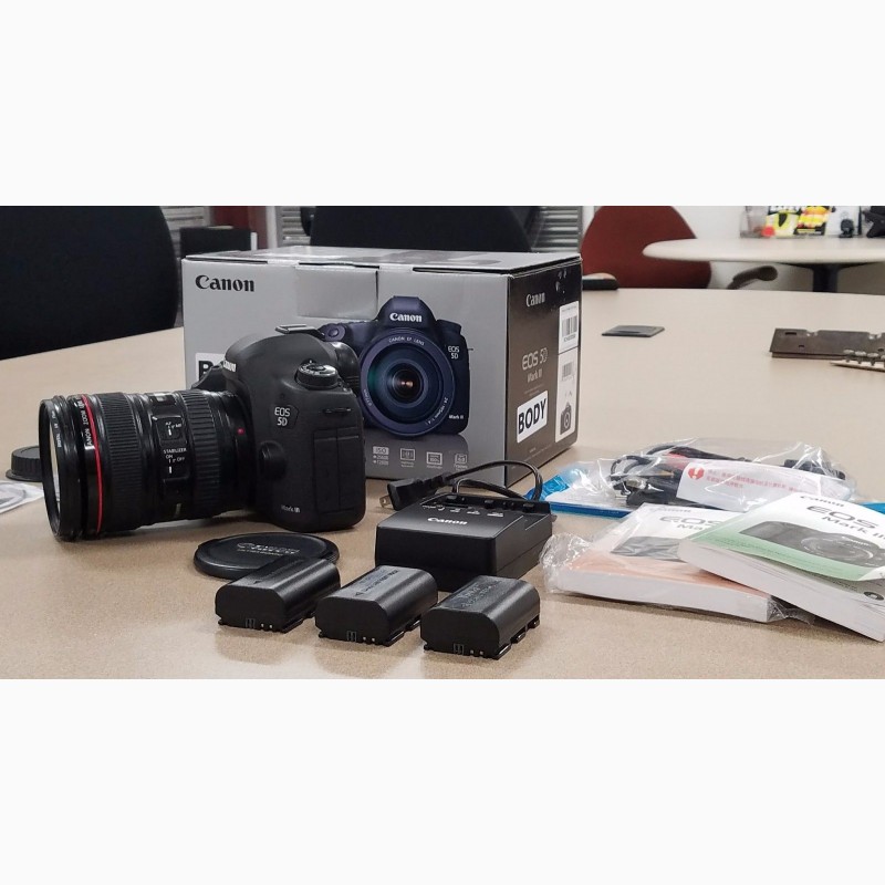 Фото 8. Canon EOS 5D Mark III DSLR-камера с объективом 24-105 мм
