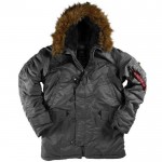 Классическая мужская куртка Аляска - Alpha Industries N-3B Parka (США)