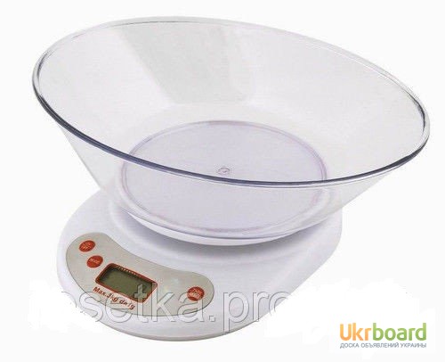 Фото 2. Весы кухонные с чашей Electric Kitchen Weighing Scale
