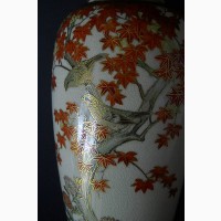 Винтажная Японская ваза для цветов “Сатсума” (Satsuma)