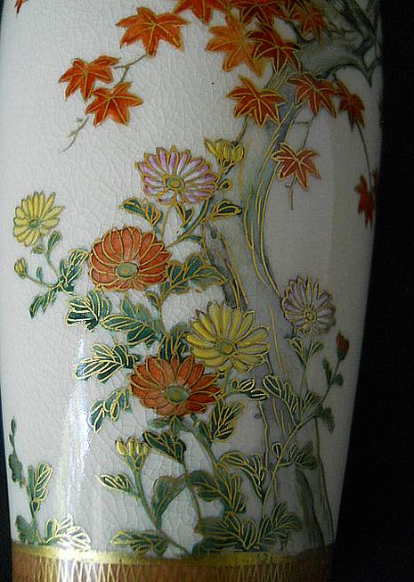 Фото 12. Винтажная Японская ваза для цветов “Сатсума” (Satsuma)