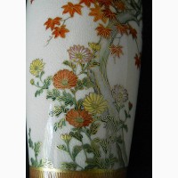 Винтажная Японская ваза для цветов “Сатсума” (Satsuma)