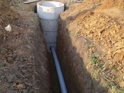 Фото 2. Прокладывание наружных сетей водопровода и канализации в Херсоне.Гарантия