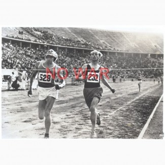 Черно-белая фотография XI Олимпийские игры 01.08.1936 Германия ОРИГИНАЛ