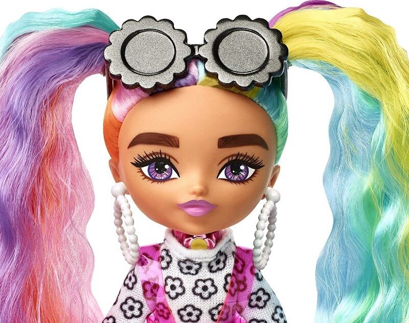 Фото 3. Barbie Extra Барби мини экстра модная Модница в куртке 6 HHF82 Minis R