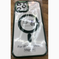 Чохол with Magnetic Safe для Apple iPhone Shinny Case MagSafe силіконовий чохол