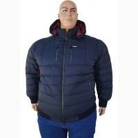Зимова куртка для чоловіка з великим животом