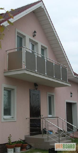 Фото 2. Балконы и балконные ограждения из нержавеющей стали (нержавейки)