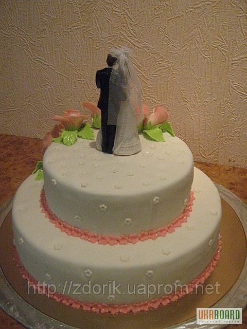 Фото 3. Свадебный торт Жених и невеста