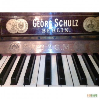 Продам пианино Georg Schulz примерный год выпуска 1879г. (Германия).