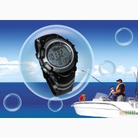 Часы рыбака водонепроницаемые FX702- высотомер, барометр, термометр, метеостанция