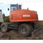Продаем пневмоколесный экскаватор ATLAS-TEREX 1305 M, ковш 0, 75 м3, 2006 г.в