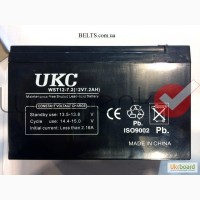 Аккумуляторная батарея UKC 12V 7A, аккумулятор (УКС) 12 вольт 7, 2 Ампер во время