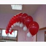 Украшение воздушными шарами.Композиции и букеты из воздушных шаров