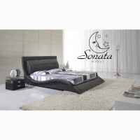 Купить кожаную кровать Sonata Mobel