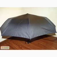 Зонт полуавтомат чёрный
