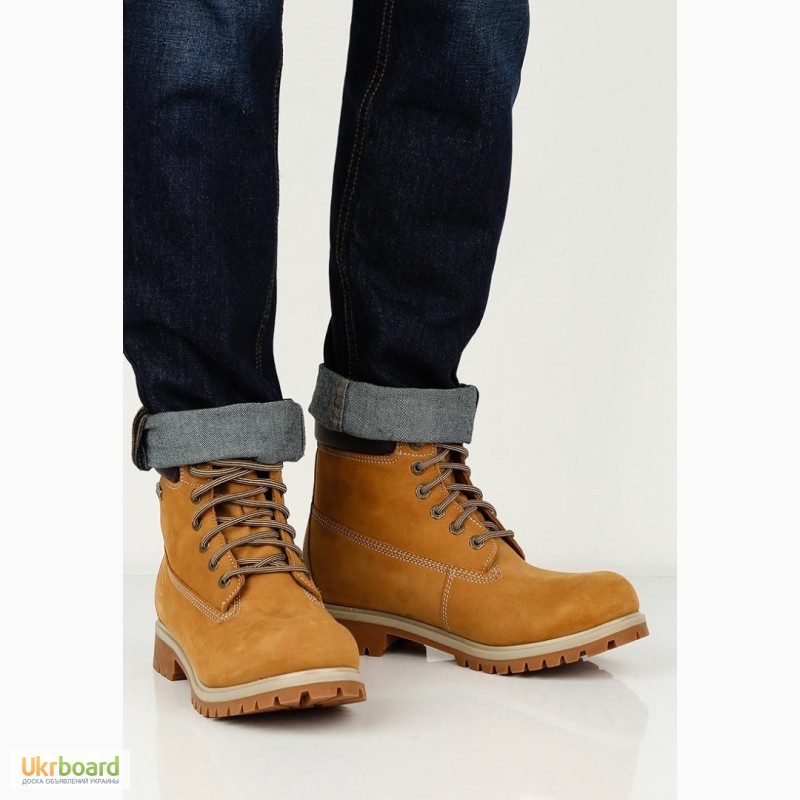 Фото 8. Ультрамодные высокие кожаные ботинки от Skechers