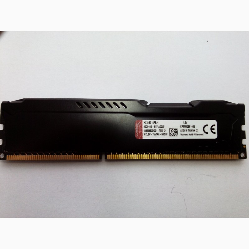 Фото 3. Оперативная память Kingston Оперативная память Kingston DDR3-1600 4096
