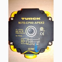 TURCK Ni75–CP80-AP6X2 зона срабатывания 75 мм
