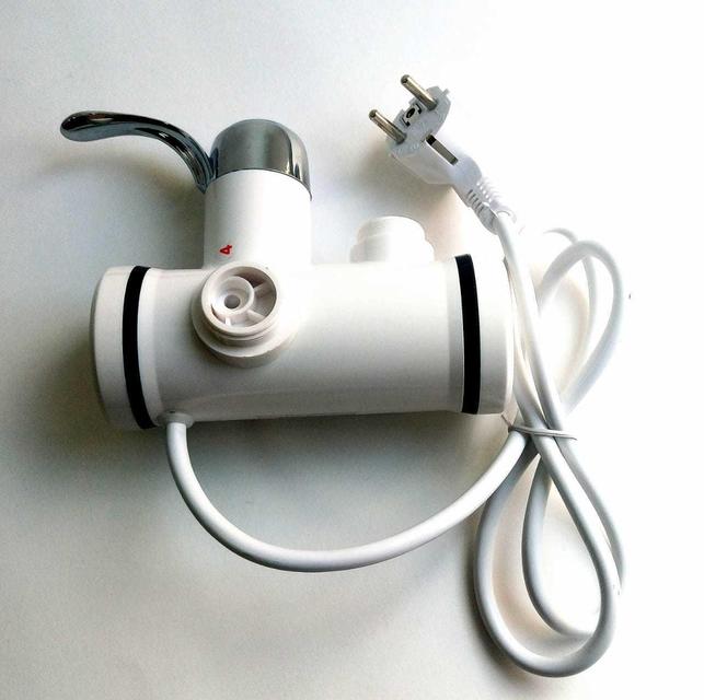 Фото 3. Кран-водонагреватель проточный Delimano c LCD смеситель 3Kw с душем