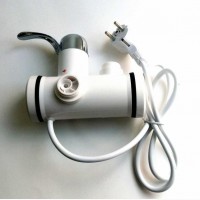 Кран-водонагреватель проточный Delimano c LCD смеситель 3Kw с душем