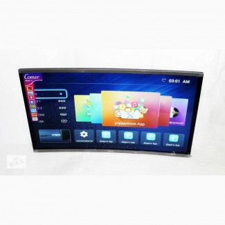 Телевизор Comer 32« Изогнутый Smart TV, WiFi, 1Gb Ram, 4Gb Rom, T2, USB, HDMI, Android 4.4