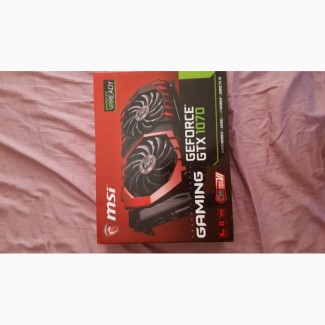 Продам MSI Gaming Geforce GTX 1070 8gb с гарантией