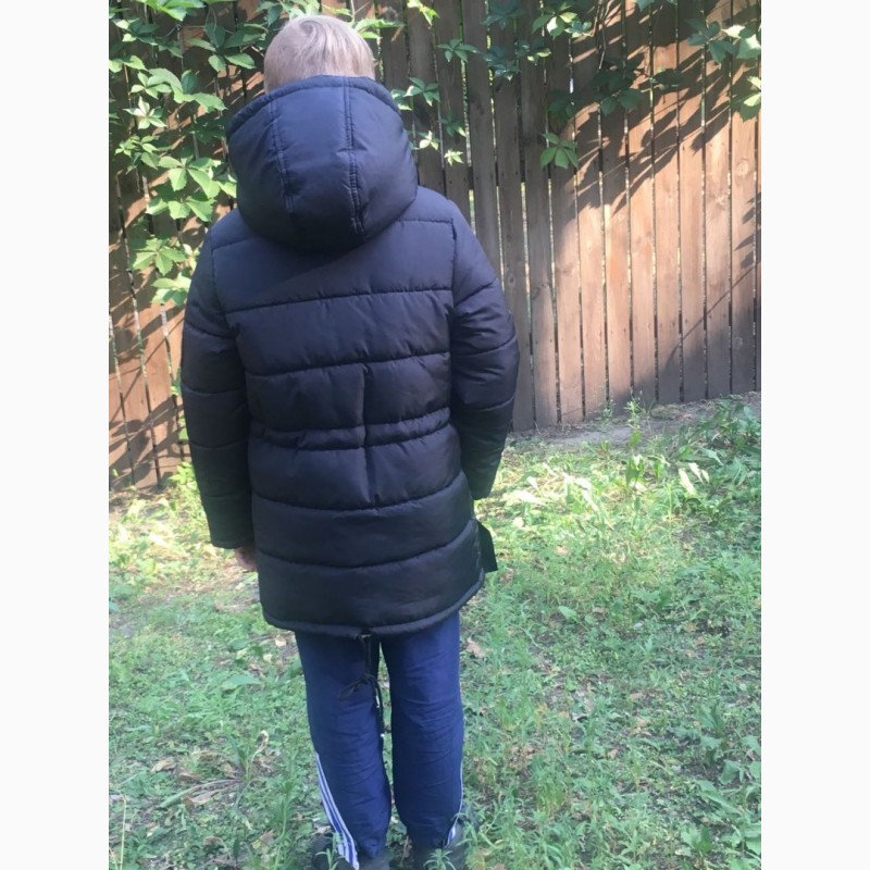 Фото 8. Зимние теплые удлиненные куртки для мальчиков 7-12 лет, цвета разные S9921
