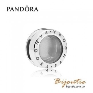 PANDORA клипса-медальон REFLEXIONS ― с логотипом 797755