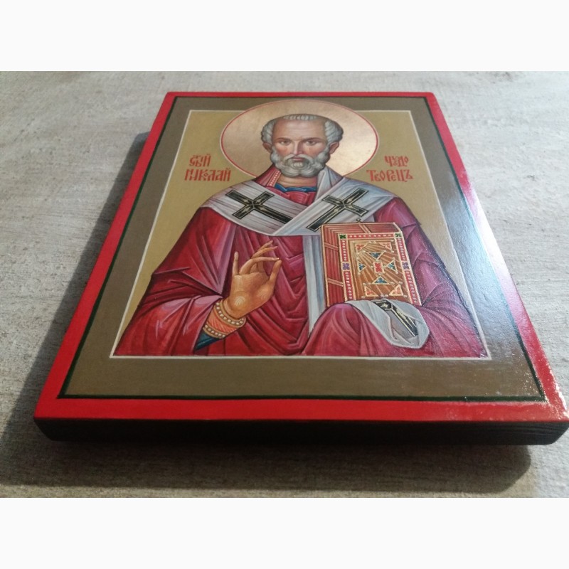 Фото 3. Икона Николай Чудотворец, епископ Мир Ликийских. Никола Мирликийский
