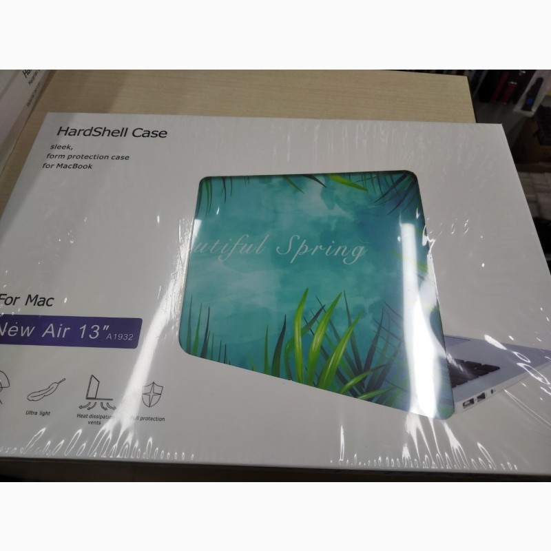 Фото 3. Чехол накладка herb пластик для MacBook Air/Pro 13 (2020/2018/19) picture Защитный чехол