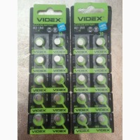 Батарейки Videx таблетки AG3, 392, LR41 10шт набор