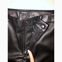 Брендовий одяг Новесенькі штани кожані з біркою Ya XL 16 Firetrap Trouser Брюки с карманам