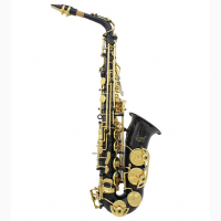Абсолютно Новий Саксофон saxophone Альт ALTO Slade Designed By Usa чорно золотий труба