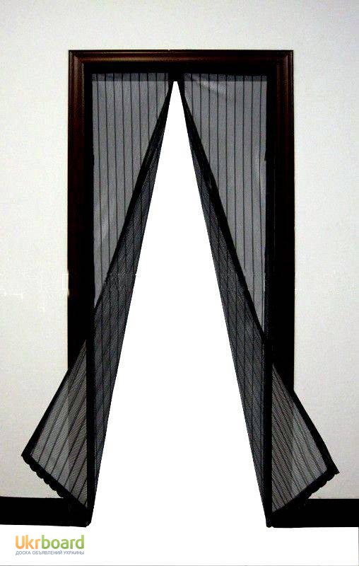 Фото 3. Дверная сетка на магнитах Магнетик Меш 210 100 см, анти москитная штора
