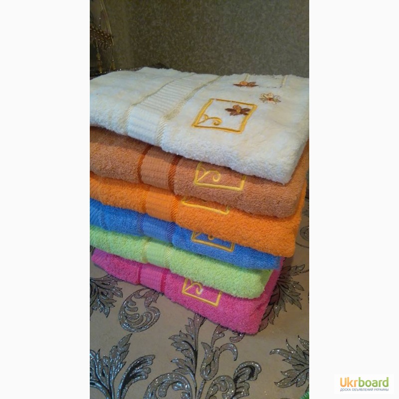 Фото 2. Продам махрові рушники для дорослих та дітей. Для ванної кімнати та кухні