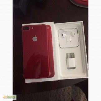 Новое яблоко iPhone 7 Plus (ПРОДУКТ) RED Special Edition 256 ГБ Открывается запечатанный