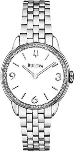 Фото 2. Суперцена!BULOVA :Женские часы с 72 натуральными бриллиантами сапфировое стекло